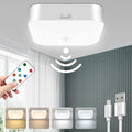 WhitePoplar Motion Sensor Rechargeable Ceiling Light Indoor by WhitePoplar