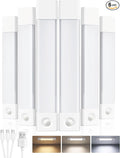 EZVALO 6-Pack Under Cabinet Lighting, Wireless Closet Lights, 50 LED by EZVALO