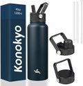 Konokyo 40oz Insulated Water Bottle Stainless Steel Sport Bottles by Konokyo