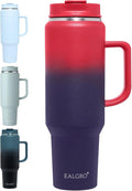 EALGRO 50 oz Tumbler with Handle, Insulated Tumblers with Lid and Straw by EALGRO