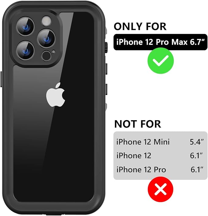 Protebox for iPhone 12 Pro Max Waterproof Case - Image 2