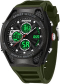 FANMIS Mens Military Multifunction Digital LED Watch Electronic Waterproof by FANMIS