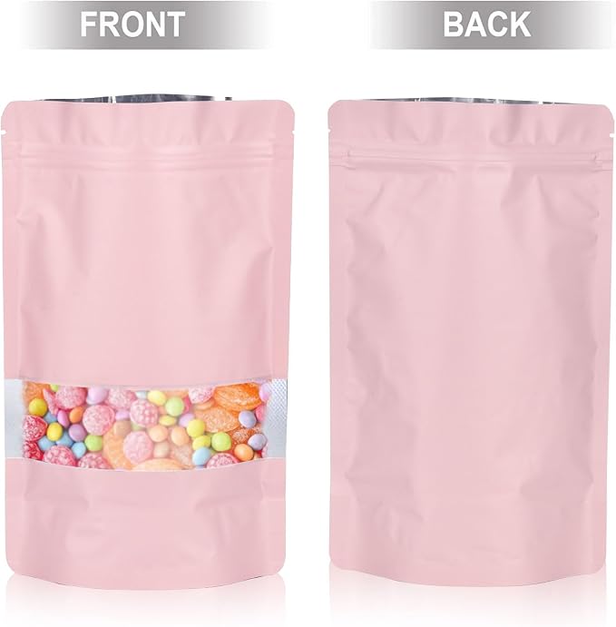 5.9"x8.6" 120pcs Mylar Bags for Food Storage, Smell Proof Bag - Image 4