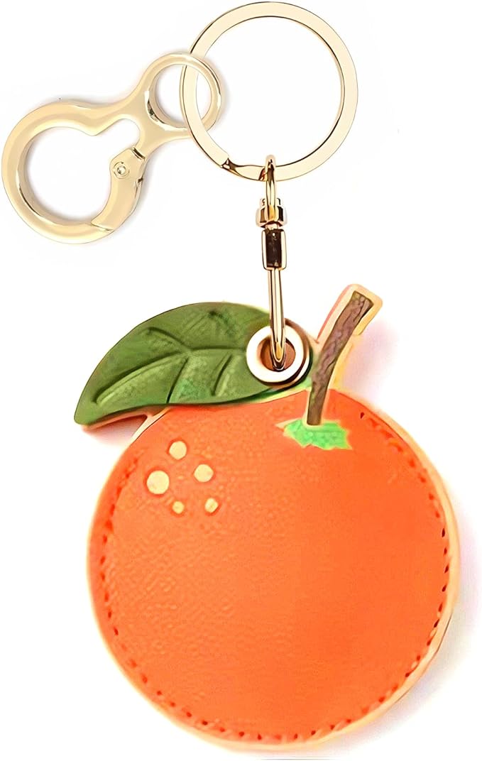Leather Keychain Holder Case Compatible by BORKUANA