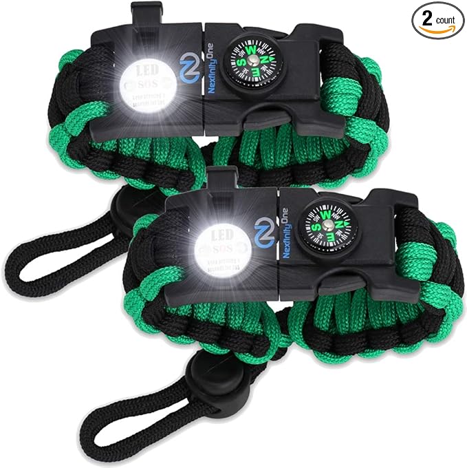 Survival Paracord Bracelet by Nexfinity+One