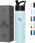 COKTIK 22oz Sports Water Bottle, Stainless Steel Water Bottle by coktik