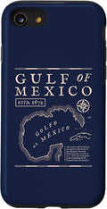 Gulf of Mexico 1672 Historic Map Case by Unknown