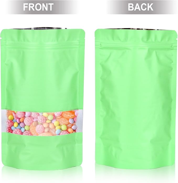 5.9"x8.6" 120pcs Mylar Bags for Food Storage, Smell Proof Bag - Image 4