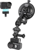 for Osmo Action 6 Osmo Nano Camera Suction Cup Mount, Quick Release Magnetic by PellKing