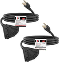 EP 2 Pack 6 Ft Outdoor Extension Cord by ENERGYPRO