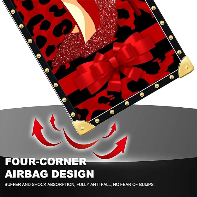 Compatible with iPhone Xs Max Case, Elegant High Heels Luxury Golden Decoration - Image 6