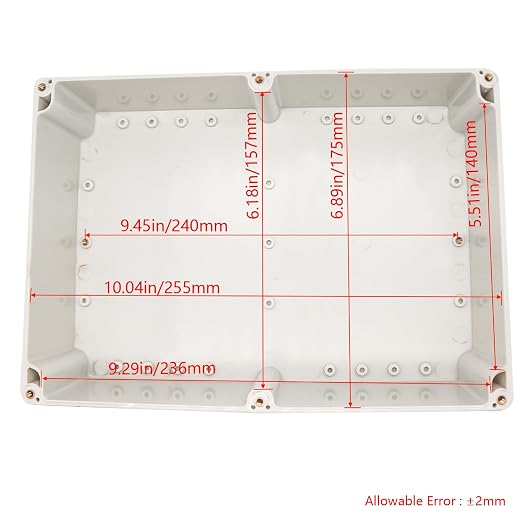 Project Box IP65 Waterproof Junction Box ABS Plastic Electrical Boxes DIY - Image 3