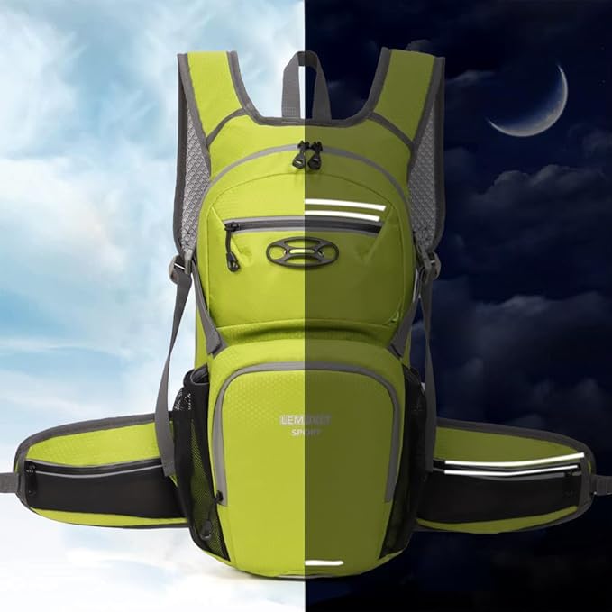 Hiking Daypack Waterproof Biking Backpack 15L Lightweight Durable Backpack - Image 7