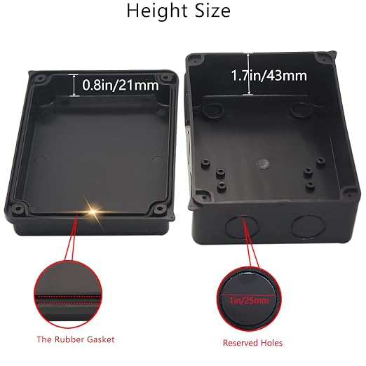 Electrical Box, Outdoor Waterproof Box IP65 Junction Box - Image 4