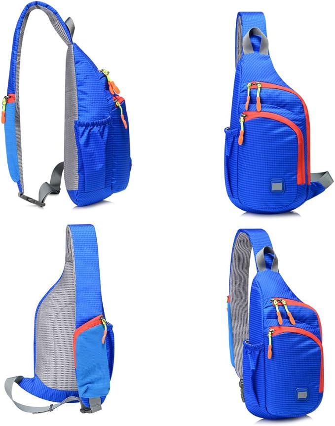 Peicees Small Sling Backpack Waterproof Unisex Shoulder Bag Chest Crossbody - Image 6