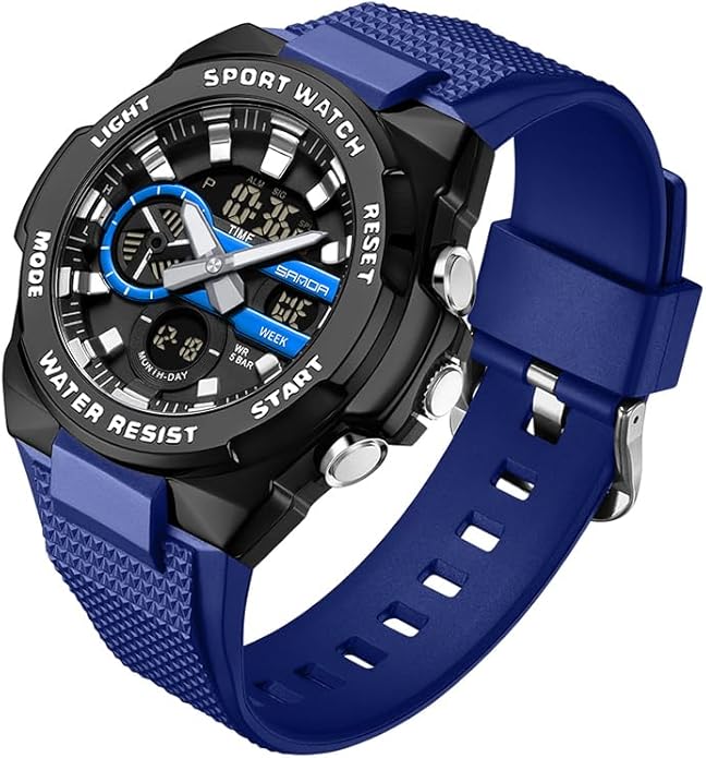 FANMIS Mens Military Multifunction Digital LED Watch Electronic Waterproof by FANMIS