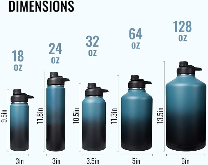 Fijinhom 32 oz Insulated Water Bottle - Image 5