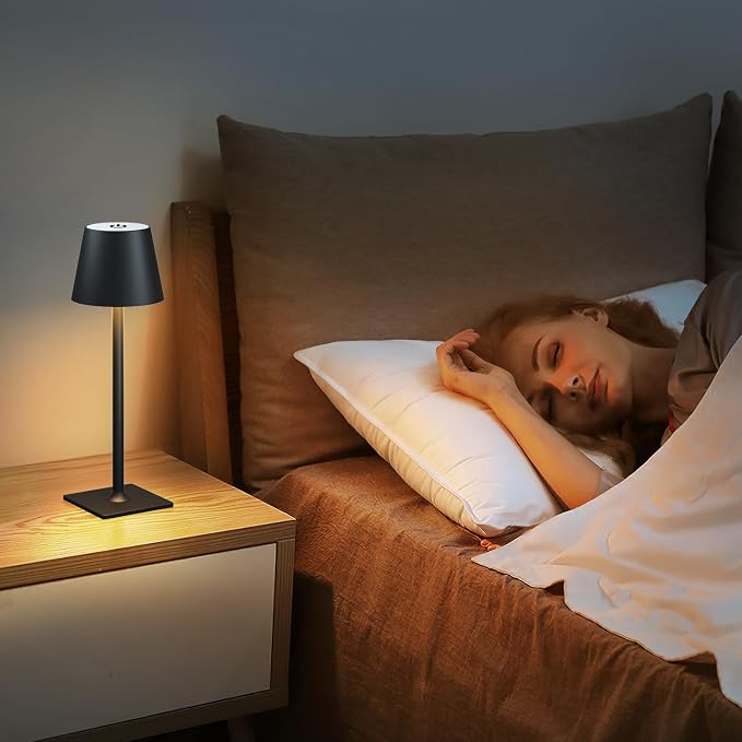 Fizrice 4 Pack Cordless Table Lamps, Portable Rechargeable Lamp, 6000mAh - Image 8