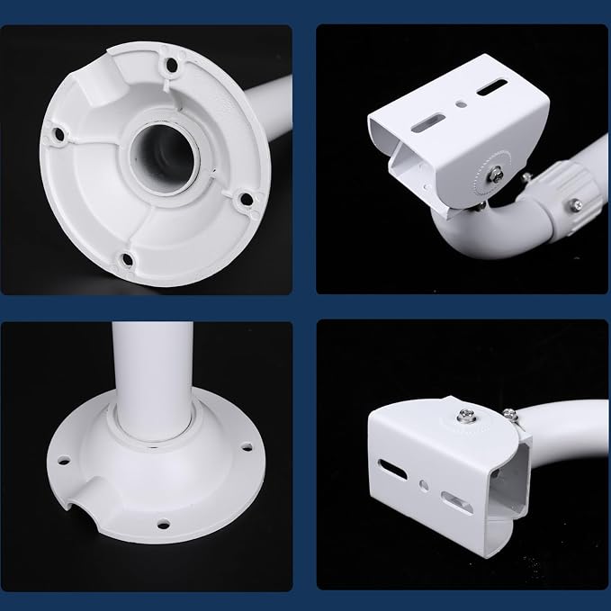 WiTi CCTV Security Camera Mount Bracket, 40CM-60CM Adjustable Wall and Ceiling - Image 6