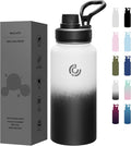 Sports Water Bottle 32oz, Insulated Water Bottle by coktik