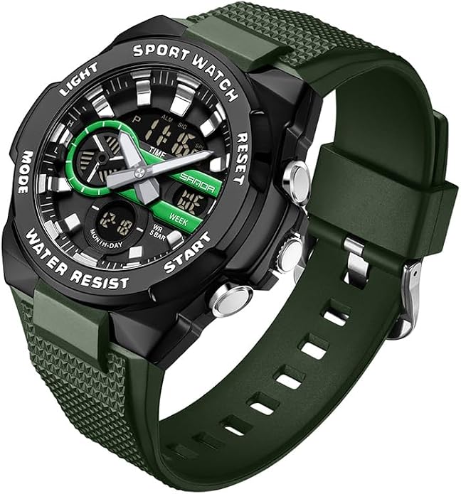FANMIS Mens Military Multifunction Digital LED Watch Electronic Waterproof by FANMIS