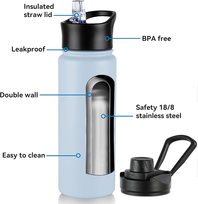 16 oz Insulated Water Bottle - Image 3