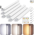 16" Ultra-Thin Under Cabinet Lighting Wireless, Aluminum Alloy Under Counter by Skairipa