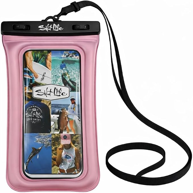 Salt Life Floating Waterproof Phone Case– IPX8 100% Waterproof Phone Case that by SaltLife