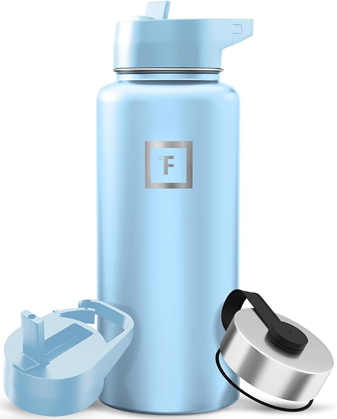 IRON °FLASK Camping & Hiking Hydration Flask - 32 oz Morning Mist by IronFlask