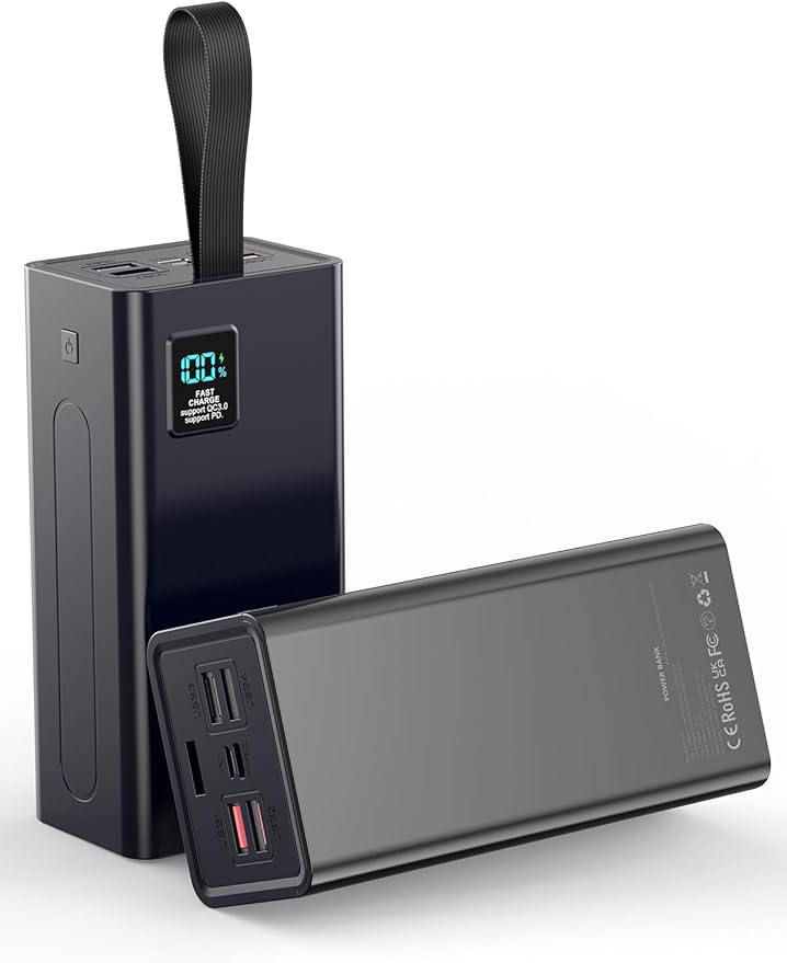 LOHAO Portable Charger Power Bank, PD 30w & QC 3.0 Fast Charging Battery Pack by Unknown