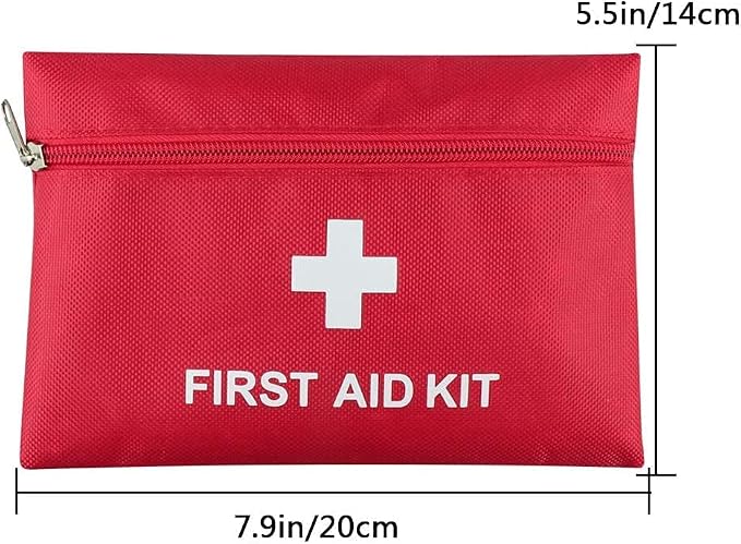 AOUTACC 12 Pack First Aid Empty Bag, Travel Empty First Aid Kit Pouch - Image 5