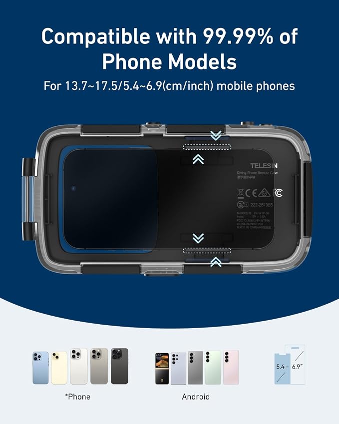 TELESIN Universal Underwater Phone Case - Image 4