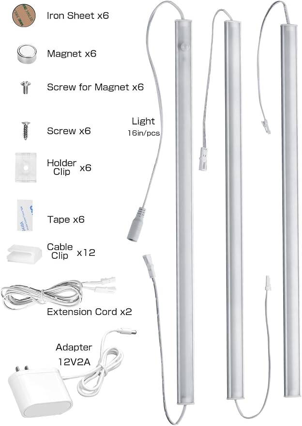Motion Sensor Under Cabinet Lighting Indoor Plug in - Image 8