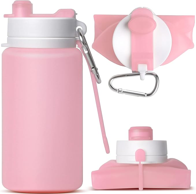 Collapsible Water Bottle, Portable Folding Bottle & Water Bottle by MCOMCE