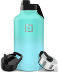 IRON °FLASK Camping & Hiking Hydration Flask - 64 oz Sky by IronFlask