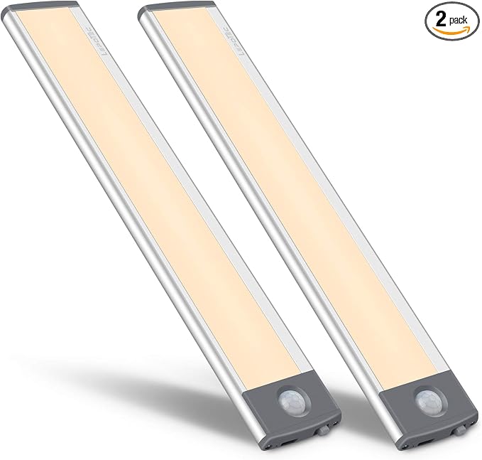 30-LED Motion Sensor Cabinet Light, Under Counter Closet Lighting, Wireless USB by Home