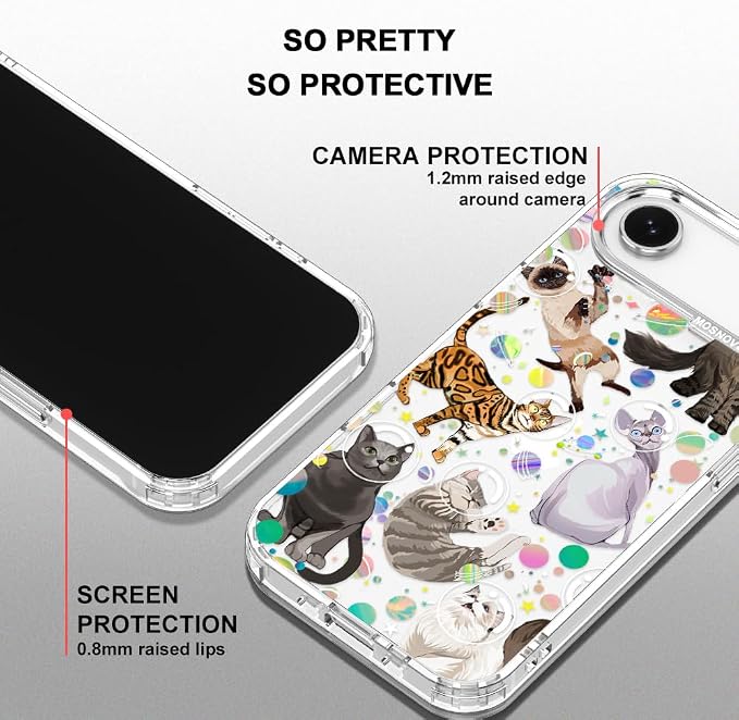 MOSNOVO for iPhone Air Case | Military Grade 6.6ft Drop Tested | Camera Control - Image 4