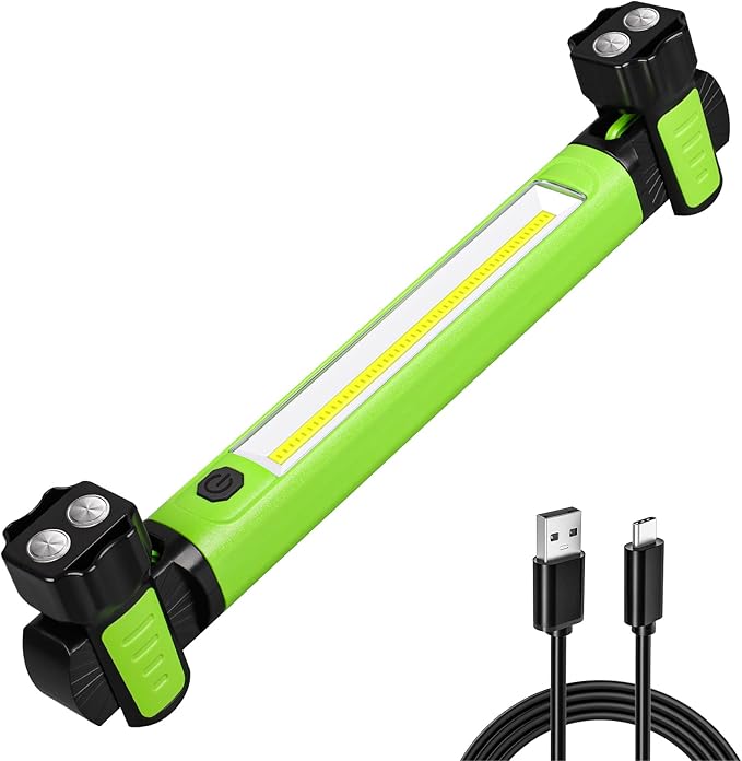 Work Light, 2500LM Bright LED Work Lights, 5200mAh Rechargeable Magnetic by Ropelux