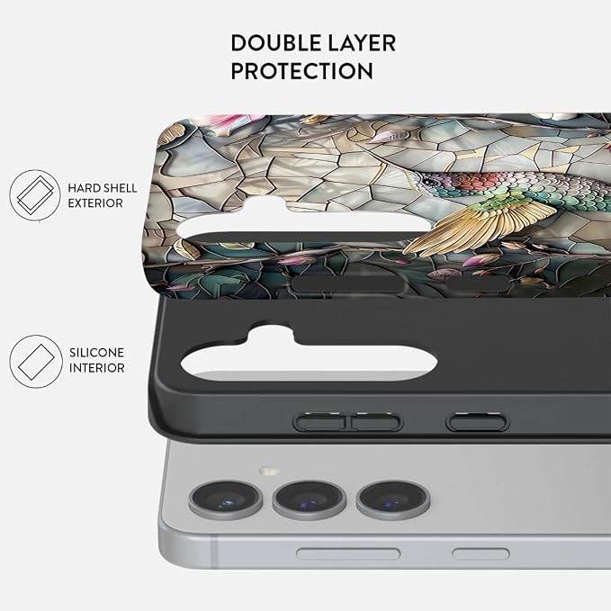Compatible for Samsung Galaxy S26 Plus 5G Case, Dual Layer Heavy Duty 2 in 1 - Image 2