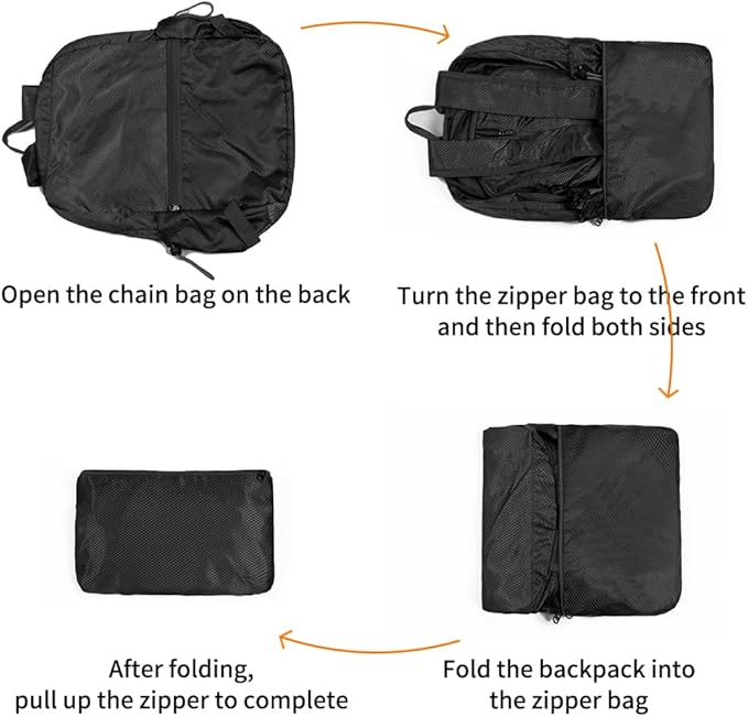 Lightweight Packable Foldable Backpack，Hiking backpack，Travel Backpack - Image 6