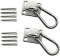 heyous 2 Set M8 Suspension Ceiling Wall Mount U Hook Anchor Hanger Stainless by heyous