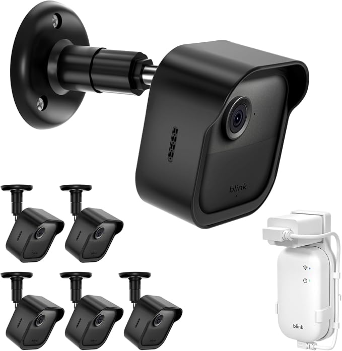 All-New Blink Outdoor Camera Wall Mount, 5 Pack Weatherproof Housing, 360 by SIBADA