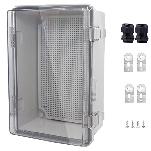 IP67 Waterproof Junction Box, ABS Plastic Electrical Enclosure by LuSumtly