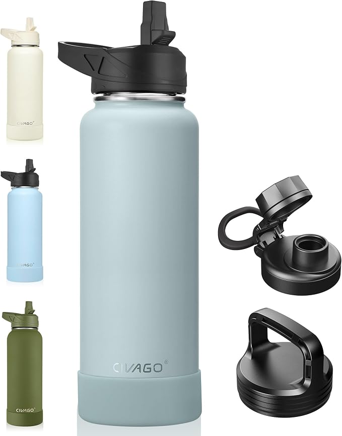 CIVAGO 40 oz Insulated Water Bottle by CIVAGO