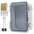 Outdoor Waterproof Electrical Box Junction Box Weatherproof IP67 ABS Plastic by YETLEBOX