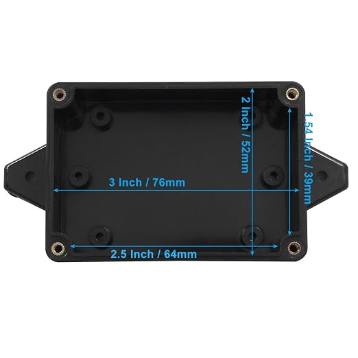4 Pack Junction Boxes, 3.3 x 2.3 x 1.3 Inch IP65 Waterproof Project Box - Image 4