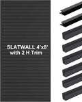 FRAYSCENT Slat Wall Paneling Garage Slat Wall Storage Systems Slatwall Panels by FRAYSCENT
