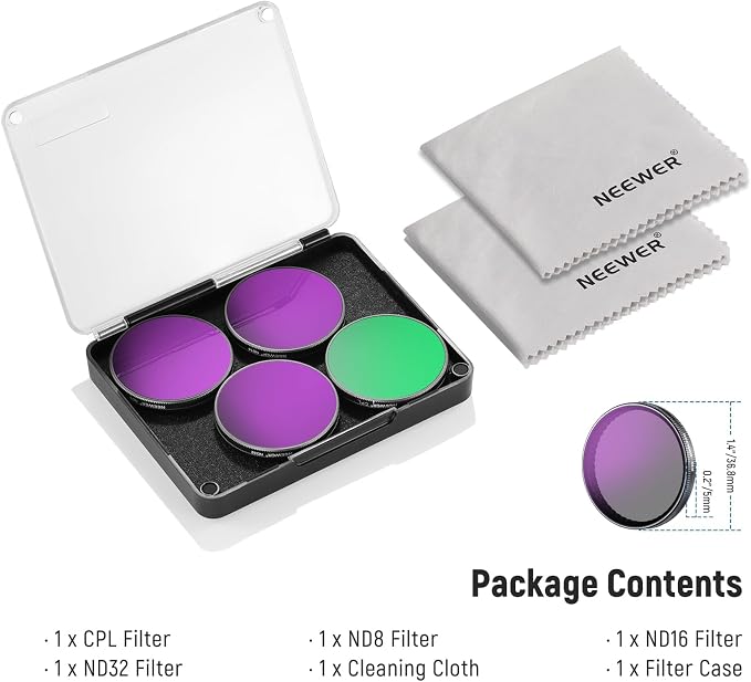 NEEWER ND Filter Set Compatible - Image 8