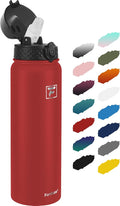 Fanhaw 32 oz Insulated Stainless Steel Water Bottle by FANHAW