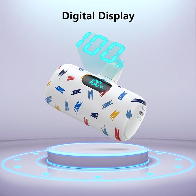 Mini Portable Charger for iPhone, 5000mAh PD Fast Charging Battery Pack - Image 5